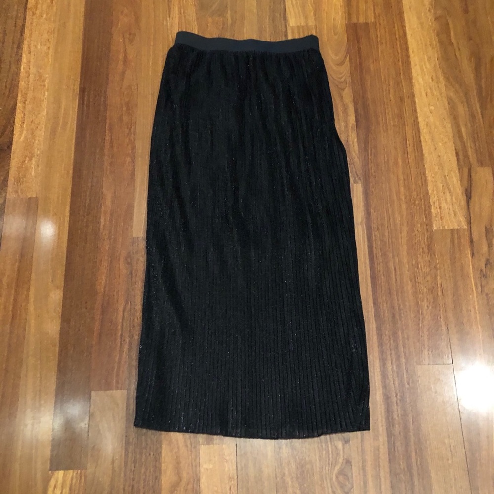 Sparkly chiffon skirt